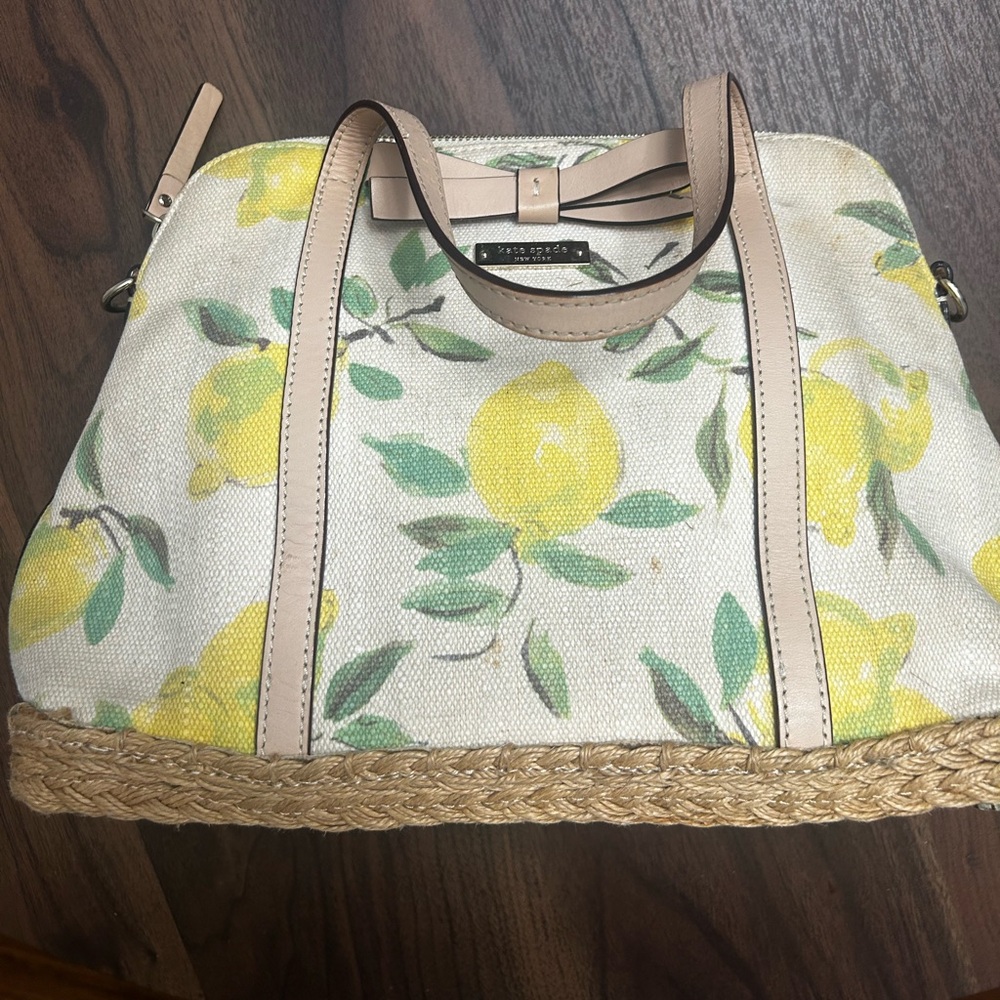 Kate spade lemon purse